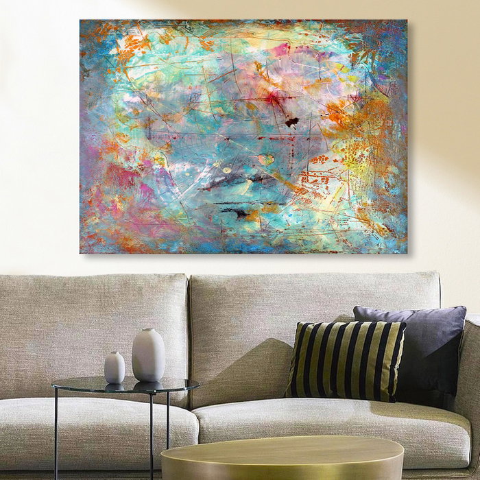 Wallity Lienzo Decorativo Multicolor 70 x 100 cm